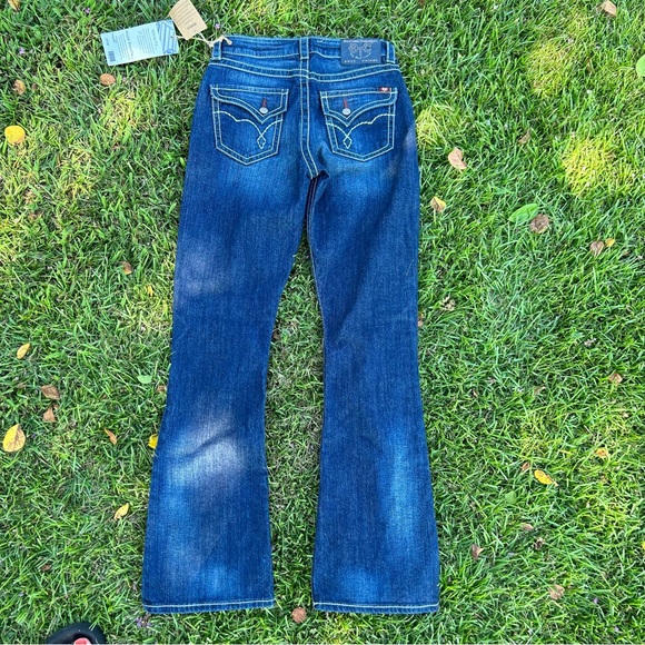 BOOTHEEL TRADING COM. Fontana Women’s size 27x32 Distressed Bootcut Jeans NEW! - Picture 7 of 10